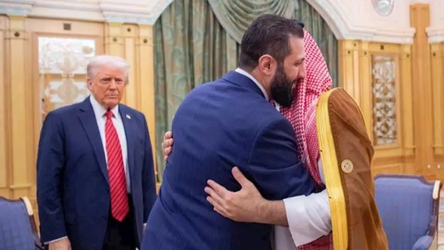 الشرع يشكر ولي العهد السعودي بعد رفع العقوبات الأمريكية عن سوريا