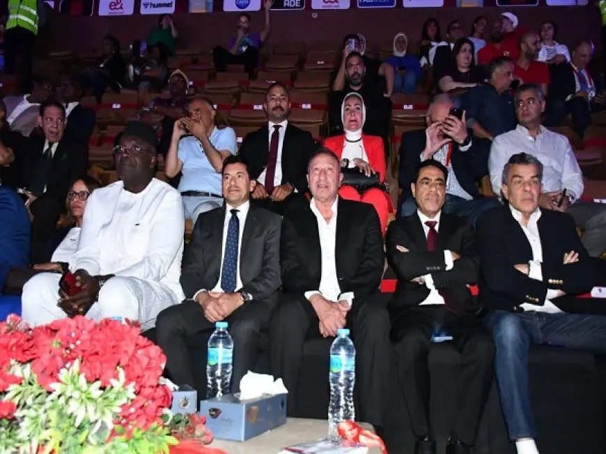 وزير الرياضة يشهد افتتاح كأس الكؤوس الإفريقية لكرة اليد