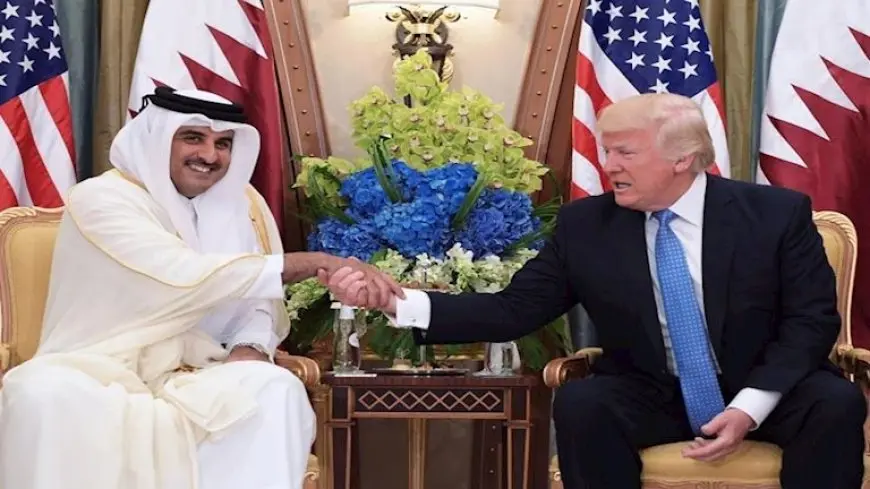 ترامب: أمير قطر صديق لي قبل أن أدخل عالم السياسة وهو قائد رائع
