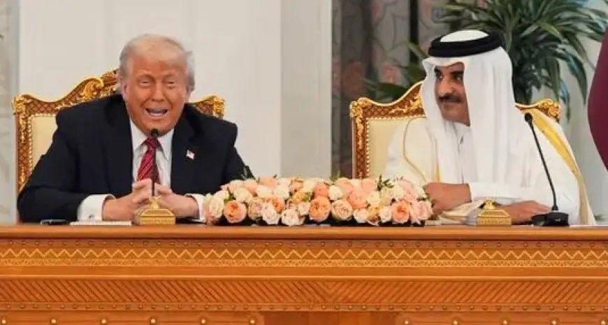 ترامب من قاعدة العديد في قطر: الجيش الأمريكي الأقوى عالميا