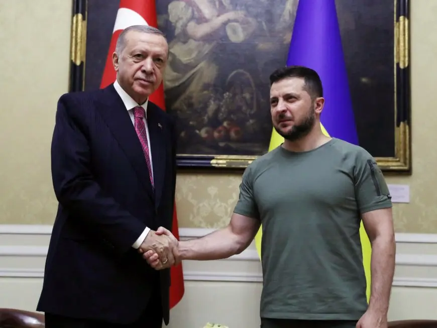 بدء لقاء أردوغان وزيلينسكي في أنقرة