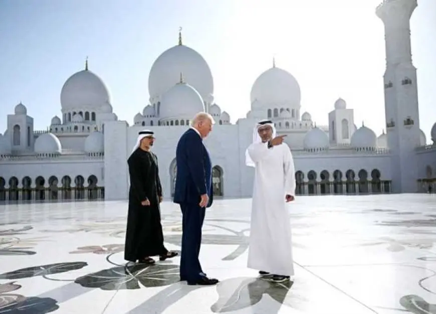 ترامب يزور جامع الشيخ زايد في أبوظبي
