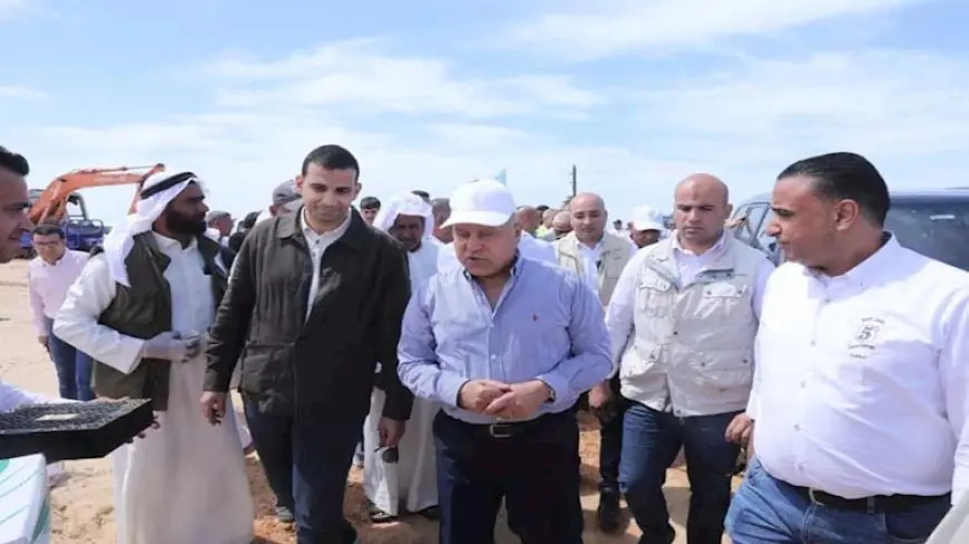 وزير النقل يتابع تنفيذ خط السكك الحديدية “بئر العبد – العريش”