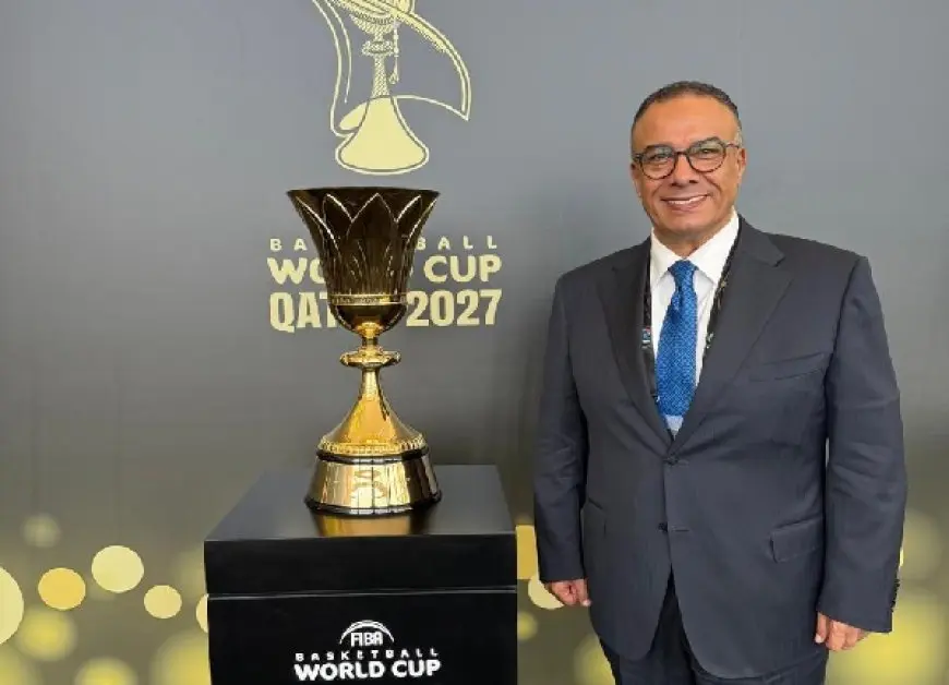 عمرو مصيلحي يشهد اجتماعات الاتحاد الدولي لكرة السلة بالبحرين
