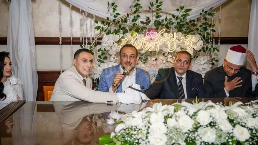 بحضور شخصيات عامة وسياسية.. 11 صورة من حفل زفاف وكيل النائب العام