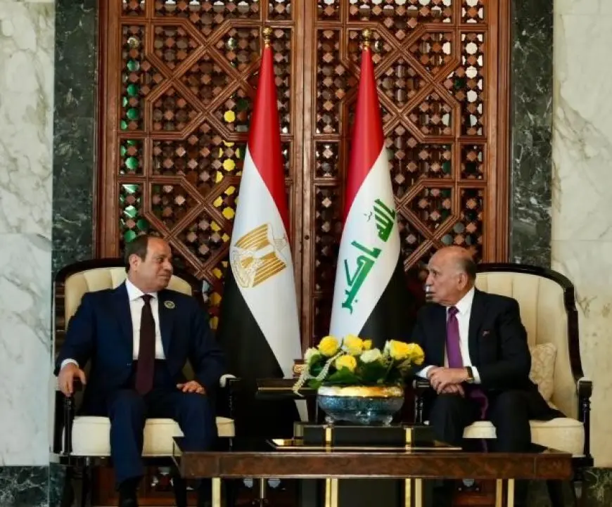 الرئيس السيسي: قمة بغداد خطوة تعكس عودة العراق القوية إلى محيطه العربي