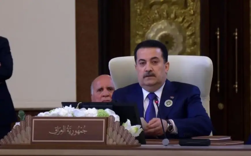 قمة بغداد.. رئيس الوزراء العراقي يدعو إلى عمل عربي جاد ومسئول لإنقاذ غزة