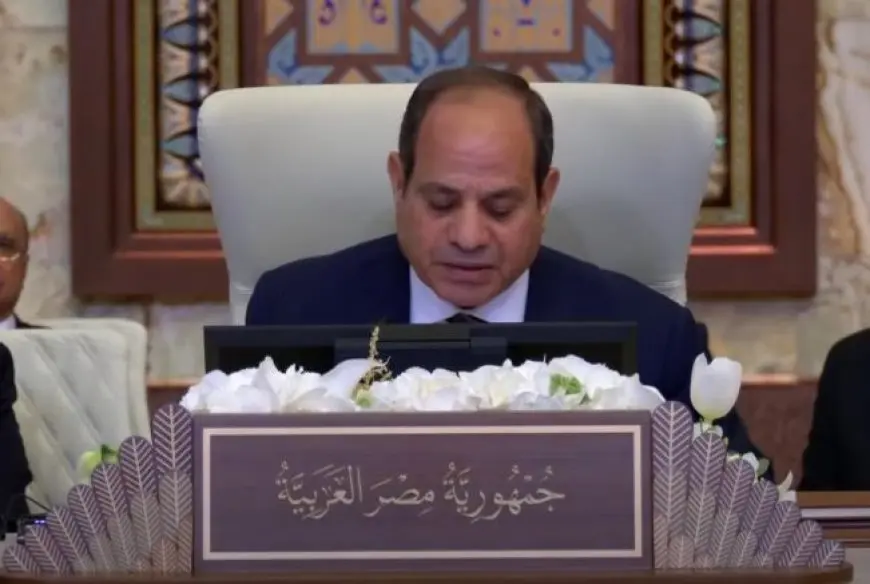ما هي أبرز تصريحات الرئيس السيسي خلال كلمته بالقمة العربية في بغداد؟