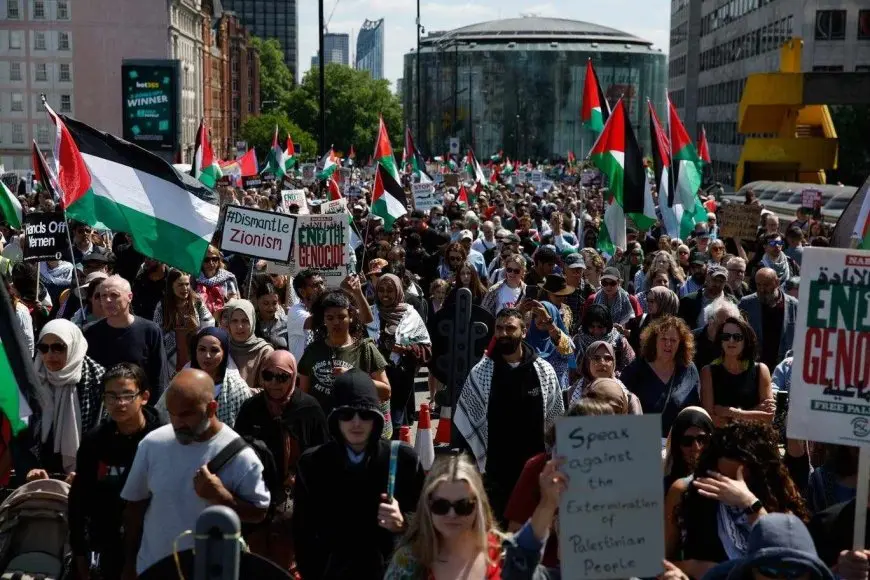 أبرزها لندن وبرلين وباريس.. مظاهرات حاشدة في أوروبا بذكرى النكبة الفلسطينية