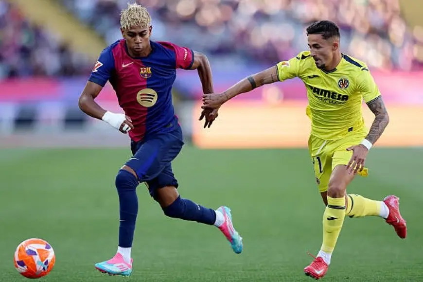 فياريال يصعق برشلونة بثلاثية في الدوري الإسباني