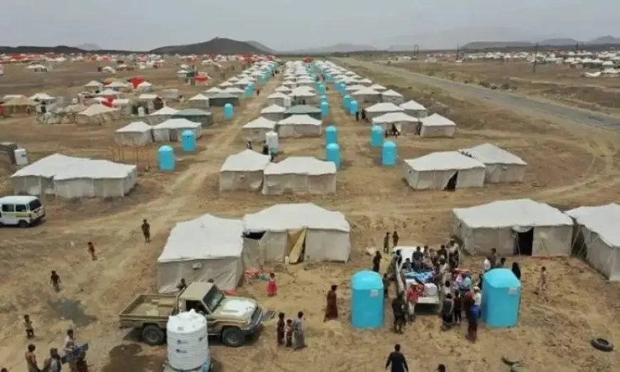 الأمم المتحدة: 40% من مواقع النازحين باليمن عرضة للحرائق أو الفيضانات