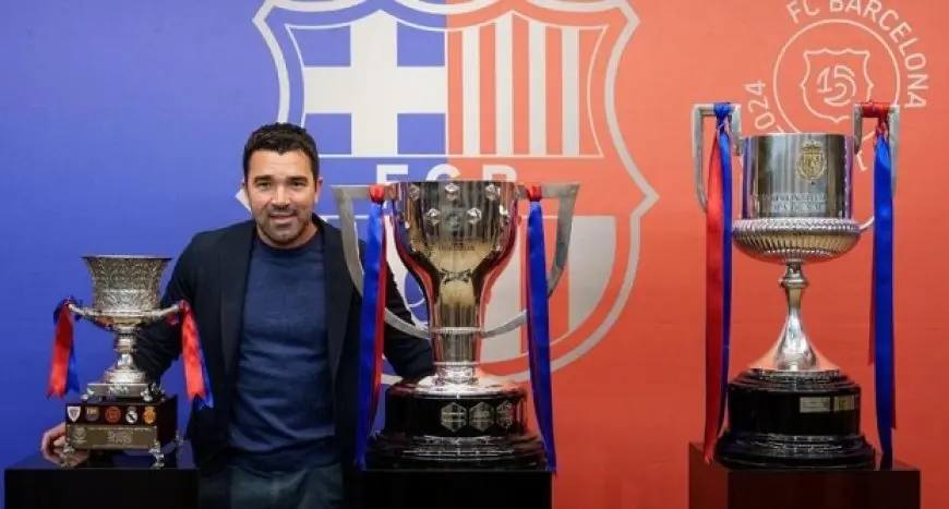 ديكو يبعث برسالة أمل لجماهير برشلونة بعد التتويج بالثلاثية