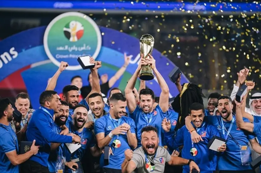 الكويت يتوج بلقب الكأس في بلاده للمرة العاشرة