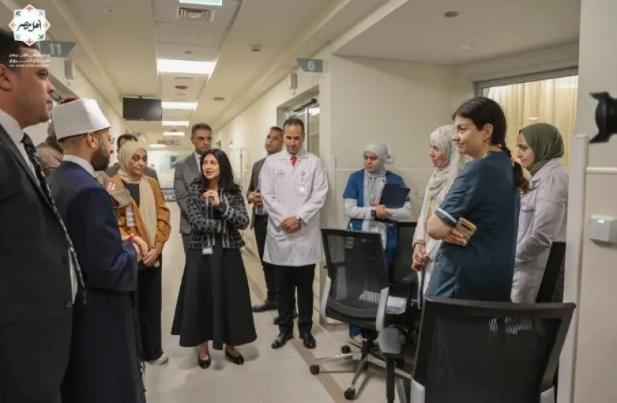 وزير الأوقاف: أبناء مصر يستحقون كل ذرة مجهود وتعب خلال زيارته لمستشفى أهل مصر