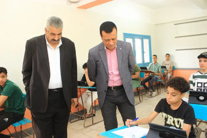 72 ألف طالب يؤدون امتحانات النقل الثانوي بسوهاج وسط متابعة دقيقة واستعدادات تقنية