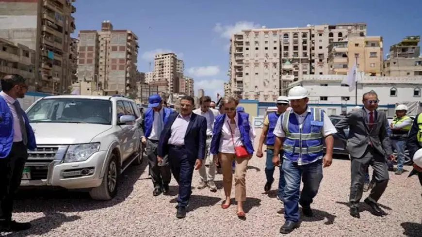وفد وزارة التخطيط والتعاون يتفقد مشروعات الشراكة بمحافظة الإسكندرية