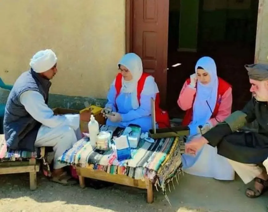 قافلة طبية بقرية كرم القواديس في الشيخ زويد بشمال سيناء
