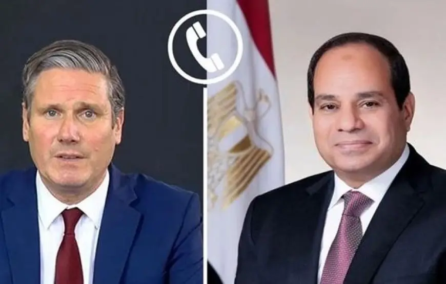 السيسي يثمن الموقف البريطاني الإيجابي تجاه تطورات القضية الفلسطينية ومستجدات الأوضاع في غزة
