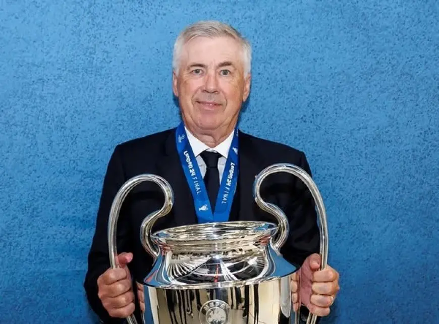 ريال مدريد يُعلن رحيل أنشيلوتي