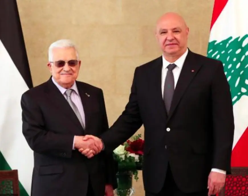 عباس: الفلسطينيون في لبنان لن يكون لديهم أي نشاط خارج إطار القانون اللبناني