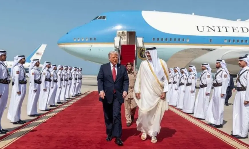 وزارة الدفاع الأمريكية تعلن قبول الطائرة بوينج 747 من قطر