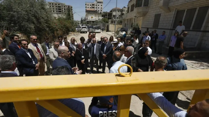 فرنسا تستدعى سفير إسرائيل على خلفية إطلاق النار على وفد دبلوماسي دولي في جنين