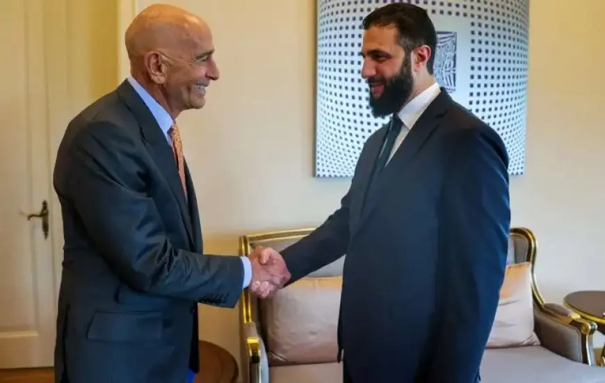 الرئاسة السورية: الشرع يلتقي المبعوث الأمريكي بإسطنبول