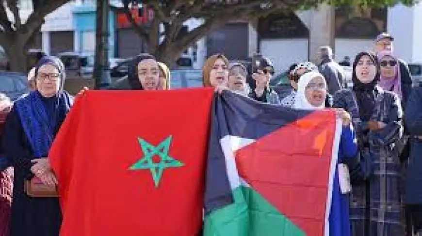 المغرب.. وقفة بمراكش تنديدا بالإبادة الإسرائيلية في غزة