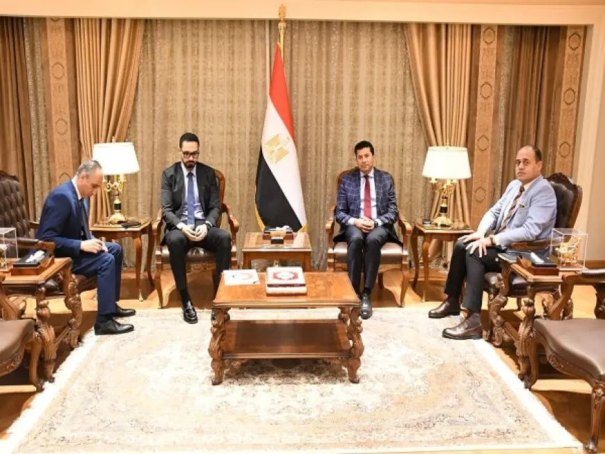 وزير الرياضة يلتقي رئيس اتحاد الجودو لبحث آخر الاستعدادات للأولمبياد
