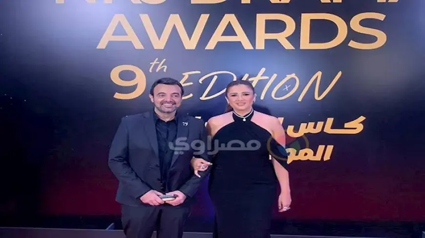 ياسمين عبدالعزيز وهدى المفتي يخطفان الأنظار في حفل “كأس إينرجي للدراما”.. صور