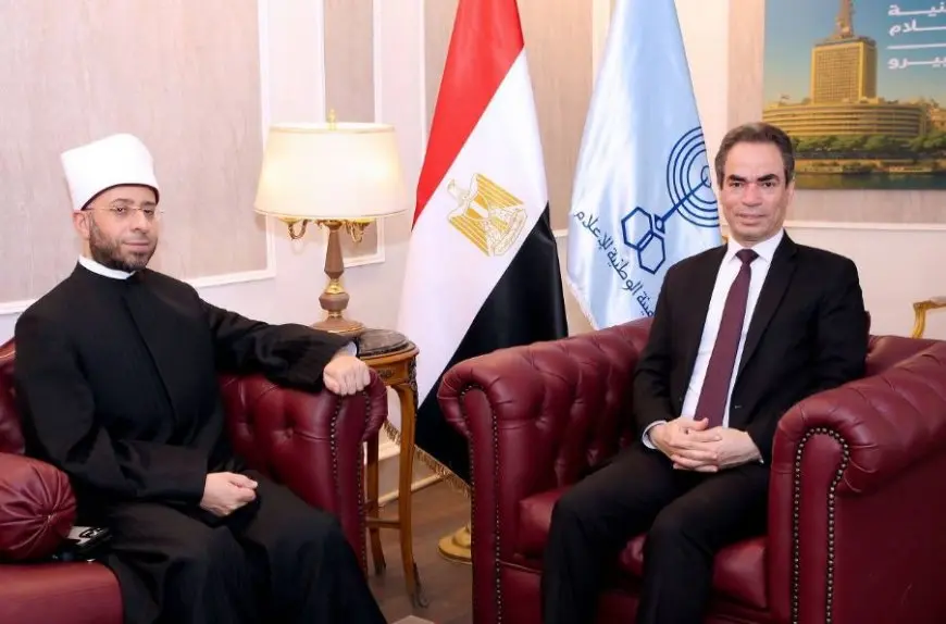 وزير الأوقاف في ماسبيرو لتسجيل حلقات برنامج حديث الروح في دورته الجديدة