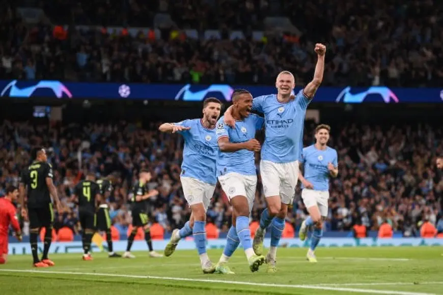 مانشستر سيتي يختتم الدوري الإنجليزي برقم قياسي