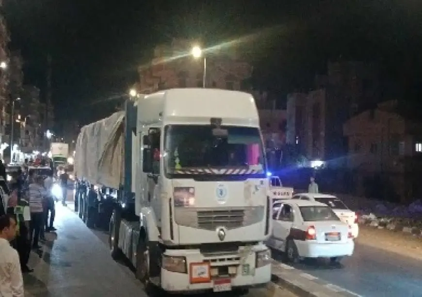 إسرائيل: 107 شاحنات مساعدات دخلت غزة يوم الأحد