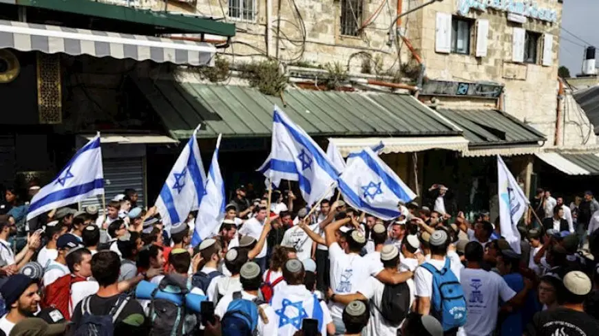 “القدس وغزة بأيدينا”.. انطلاق مسيرة الأعلام الإسرائيلية بمشاركة بن غفير (فيديو)