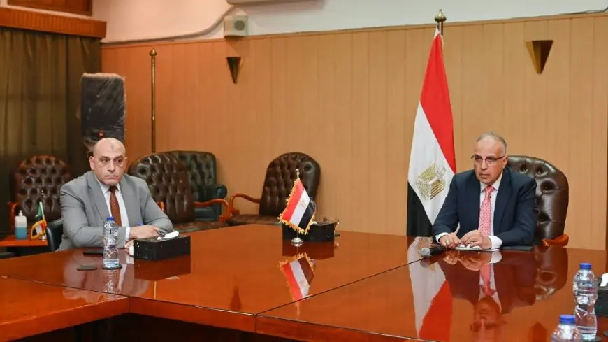 وزير الري يبحث آخر مستجدات إنشاء «مدارس فنية مهنية لتكنولوجيا الري»