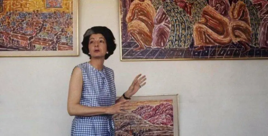 إصدار جديد عن حياة وأعمال الفنانة المصرية إنجي أفلاطون من إعداد مؤسسة عربية