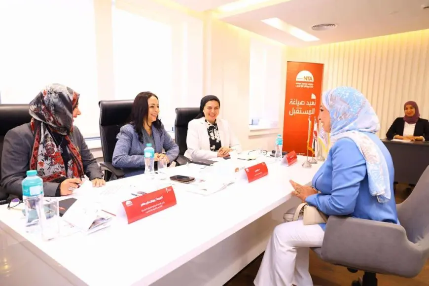 وزيرة التضامن تشارك في المقابلات الشخصية لبرنامج «المرأة تقود للتنفيذيات» بالأكاديمية الوطنية للتدريب