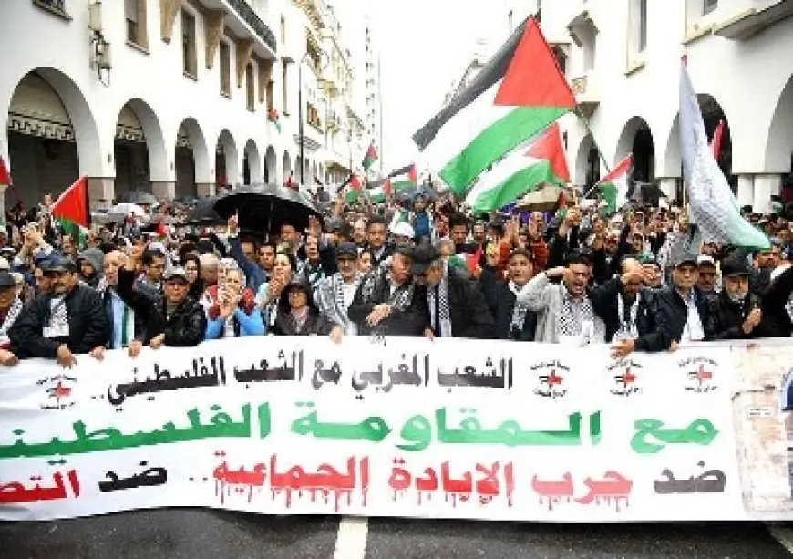الرباط.. حقوقيون يطالبون بوقف إبادة إسرائيل بغزة وإدخال المساعدات