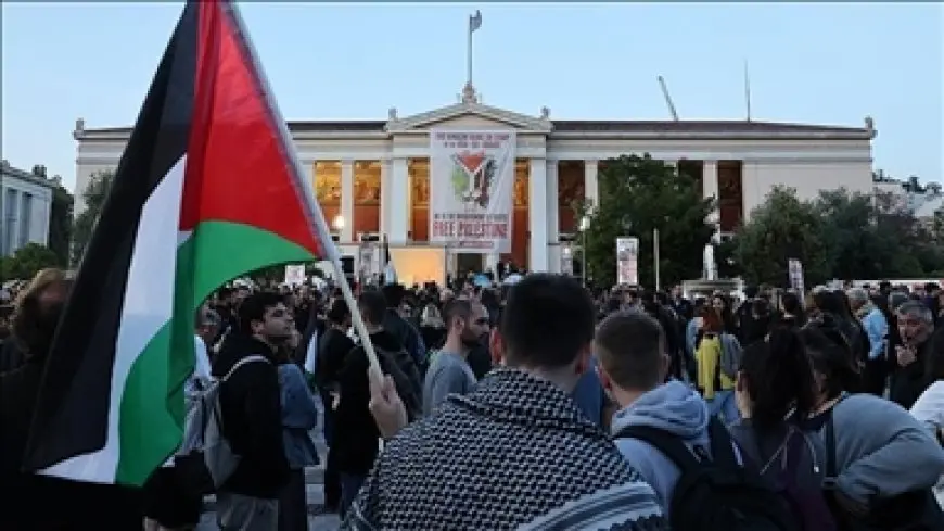 اتحاد عمالي يوناني يحتج على مؤتمر تنظمه سفارة إسرائيل بأثينا