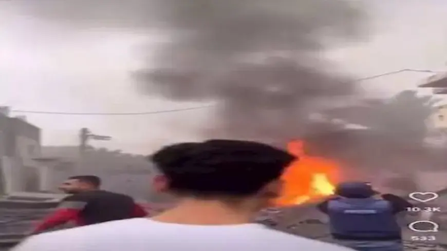انفجار ضخم قرب مركز توزيع مساعدات في محيط نتساريم وسط غزة