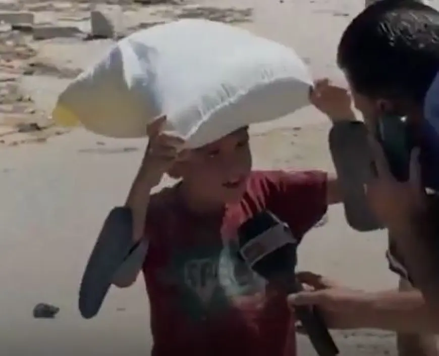 لم أخشَ الجنود.. طفل فلسطيني يتحدى الخوف ويذهب وحده لجلب الطحين تحت نيران الاحتلال