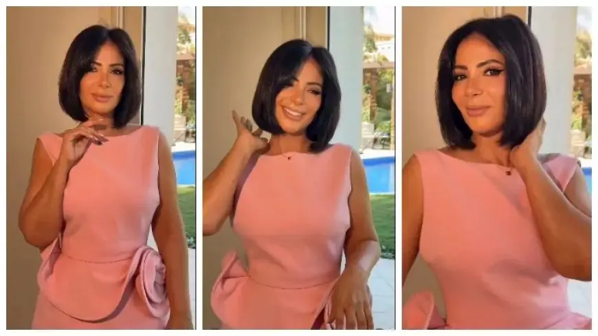 منى زكي بإطلالة مختلفة في حفل زفاف أمينة خليل (صور وفيديو)