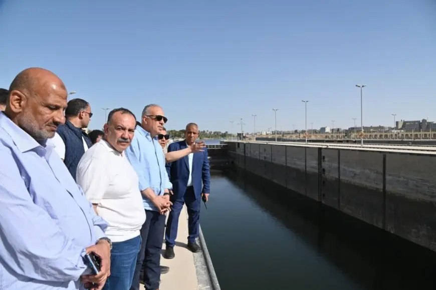 وزير الري يشدد على الصيانة الدورية لمكونات قناطر أسيوط الجديدة لضمان سلامتها وجودة تشغيلها