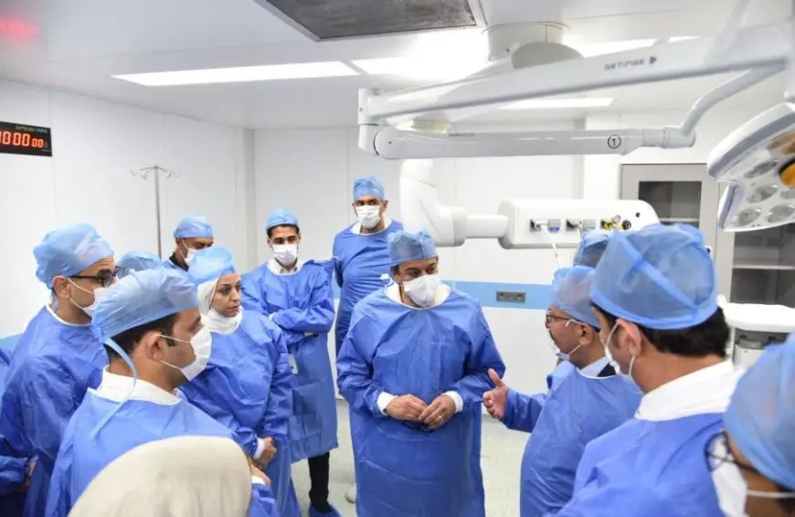 وزير الصحة يتفقد أحدث غرف العمليات «الكبسولة» والأولى في مطروح بمستشفى العلمين النموذجي
