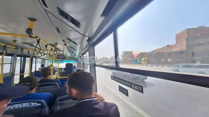 صور وفيديو.. بدء تشغيل الأتوبيس الترددي BRT بجمهور