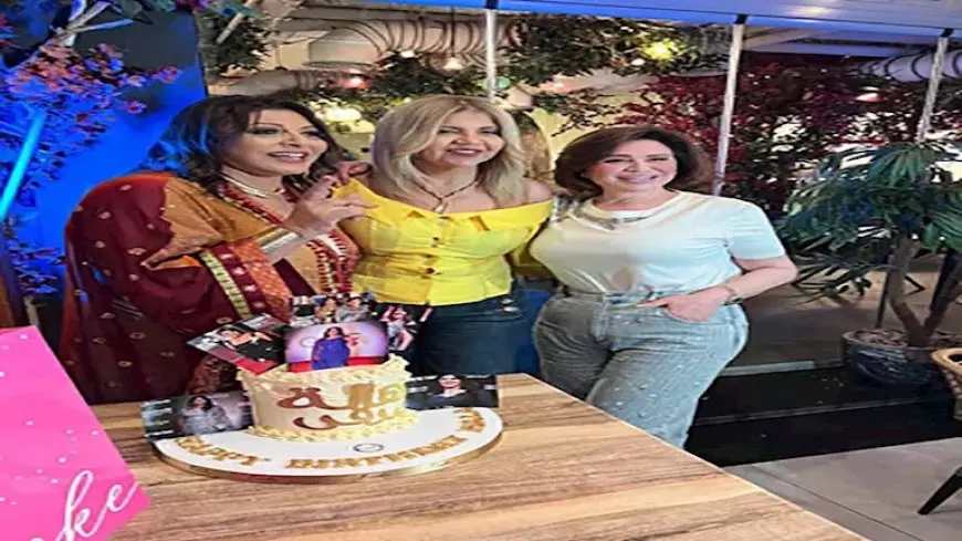 إلهام شاهين تنشر صورا من عيد ميلاد هالة صدقي.. وهذا ما قالته