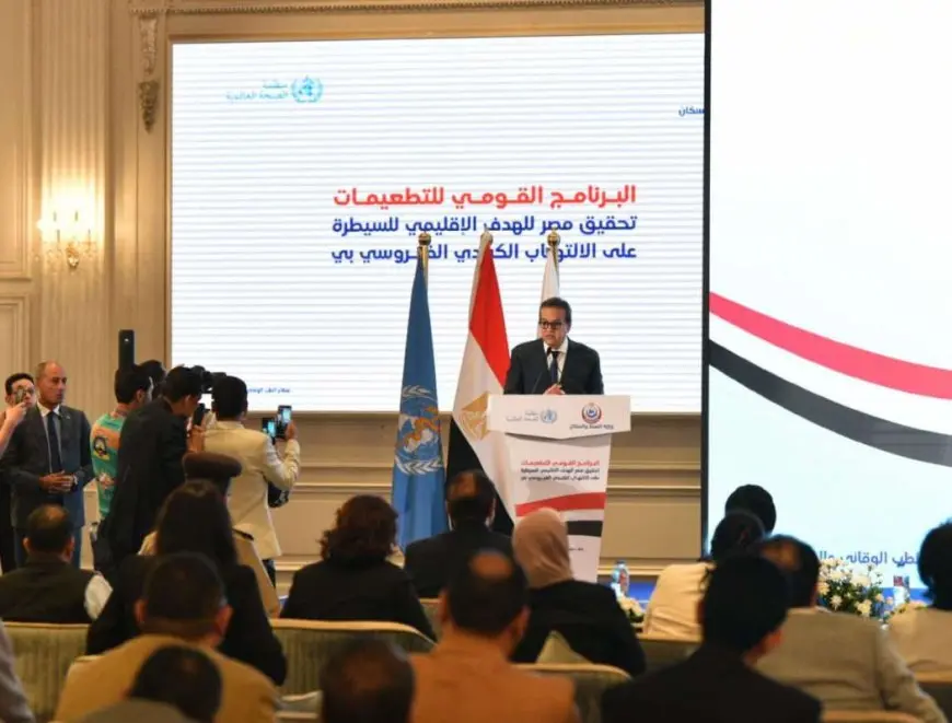 وزير الصحة: هناك علاقة وثيقة بين التطعيمات وتحسين الصحة العامة للأطفال