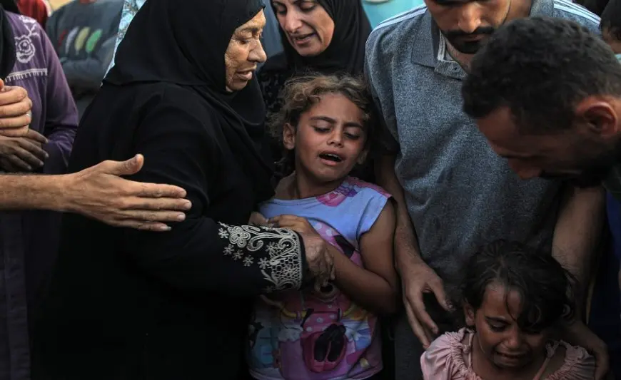الهلال الأحمر الفلسطيني: أطفال غزة الأكثر معاناة جراء استمرار العدوان الاسرائيلي