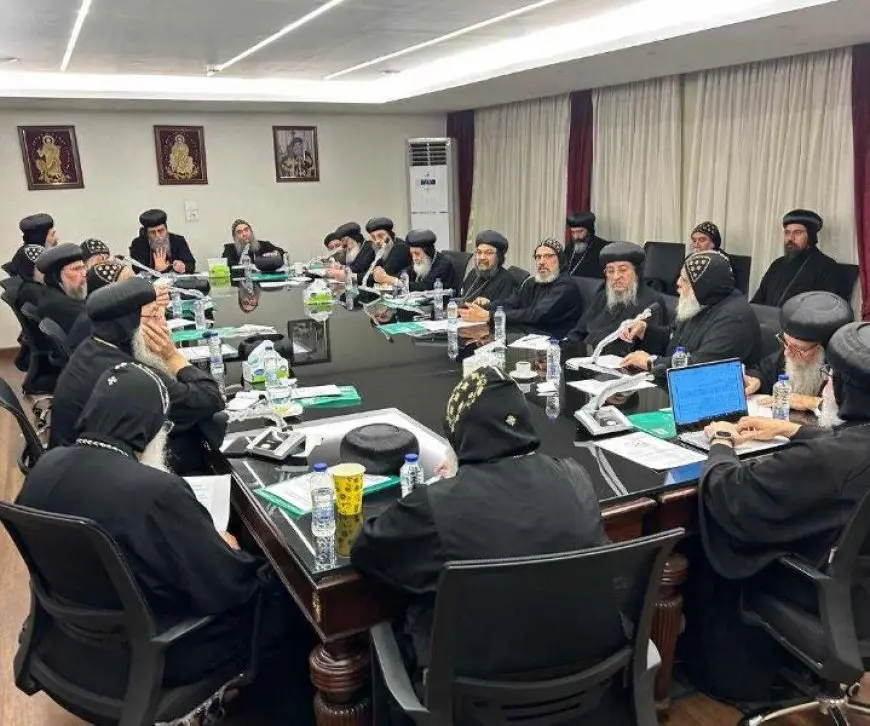 لجان المجمع المقدس تعقد اجتماعاتها السنوية في الكاتدرائية المرقسية بالعباسية