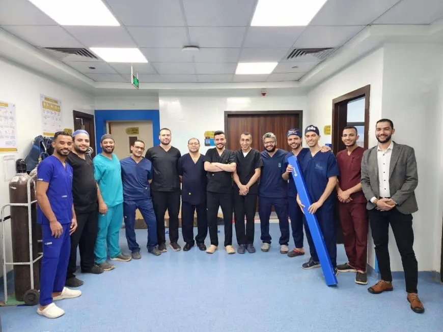 الرعاية الصحية: نجاح تدخل جراحي مزدوج لأول مرة بإقليم جنوب الصعيد